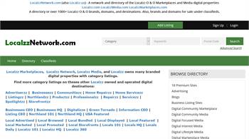 LocalzzNetwork.com (also Localzz.us) - A network and directory of the Localzz